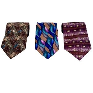 Jerry Garcia Silk Ties, Lot of 3